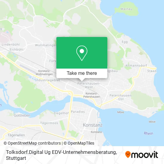 Карта Tolksdorf.Digital Ug EDV-Unternehmensberatung