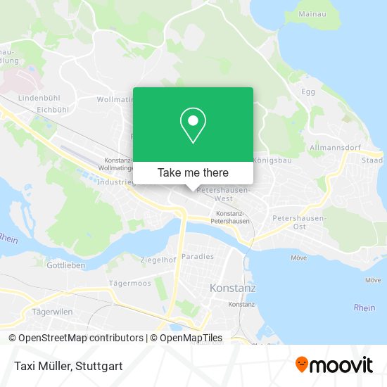 Карта Taxi Müller