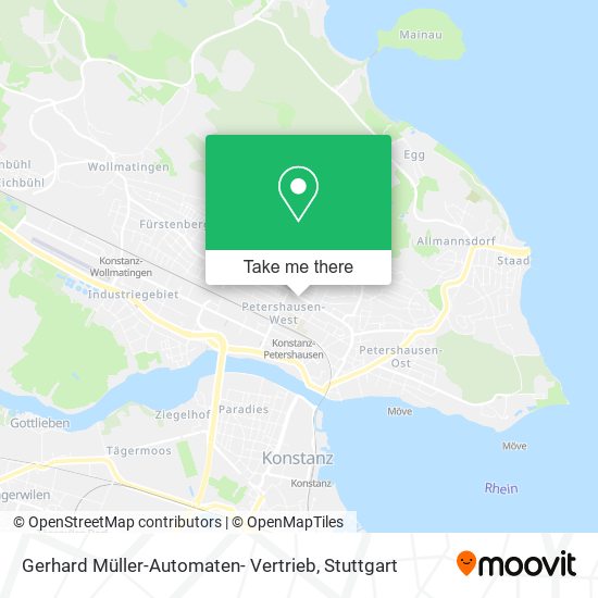 Gerhard Müller-Automaten- Vertrieb map