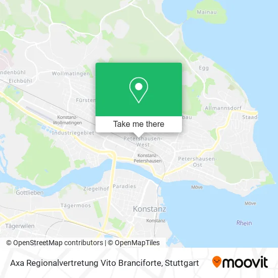 Карта Axa Regionalvertretung Vito Branciforte