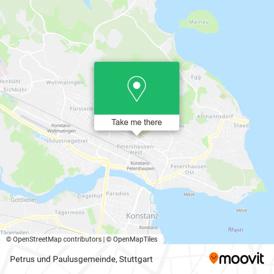 Карта Petrus und Paulusgemeinde