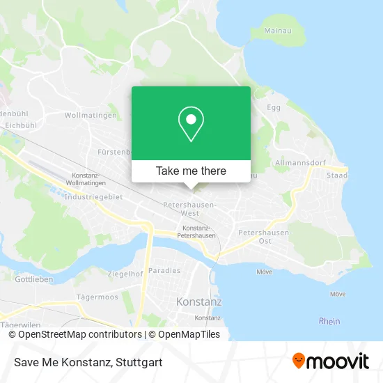 Карта Save Me Konstanz