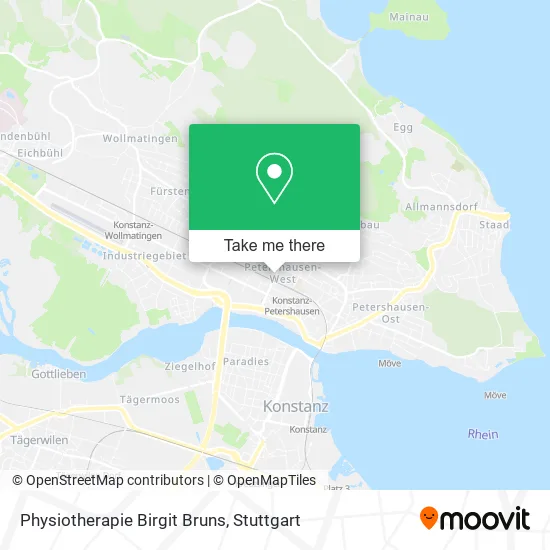Карта Physiotherapie Birgit Bruns