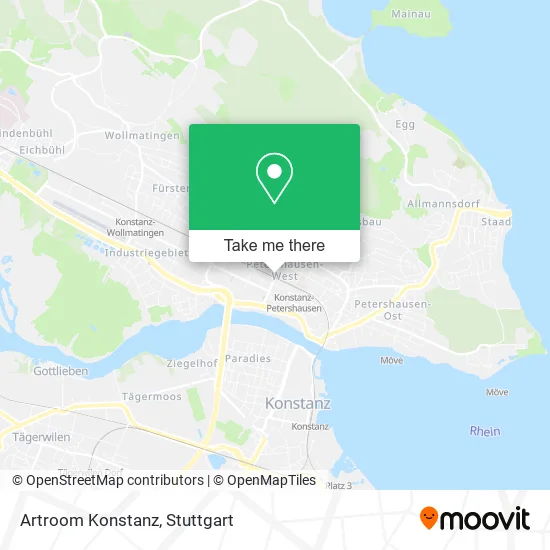 Карта Artroom Konstanz