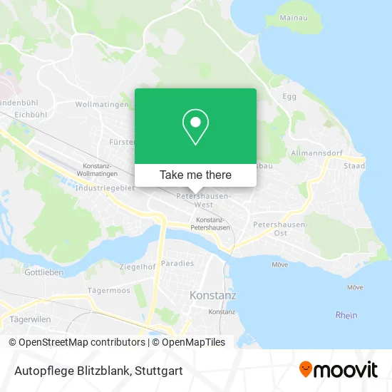 Карта Autopflege Blitzblank
