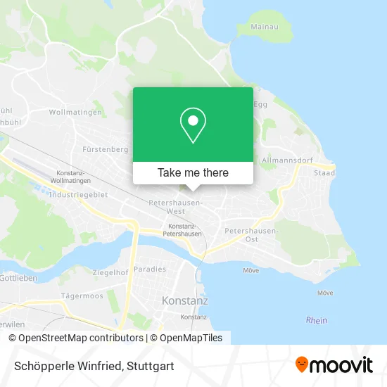 Карта Schöpperle Winfried