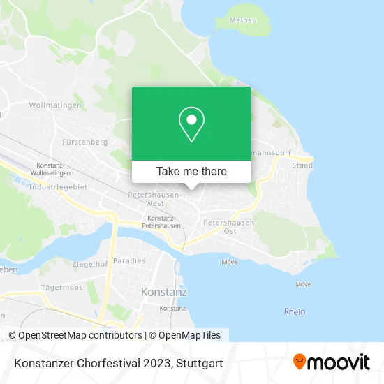 Карта Konstanzer Chorfestival 2023