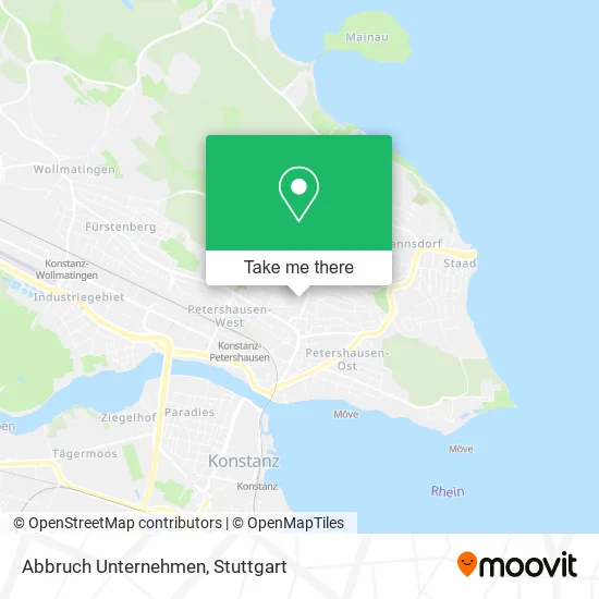Карта Abbruch Unternehmen