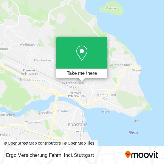 Карта Ergo Versicherung Fehmi Inci