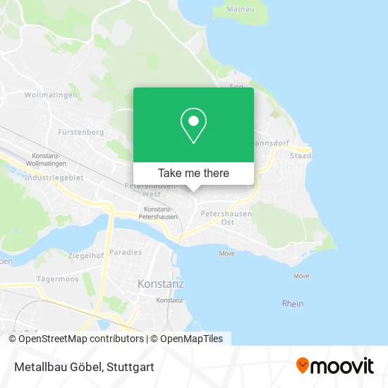 Карта Metallbau Göbel