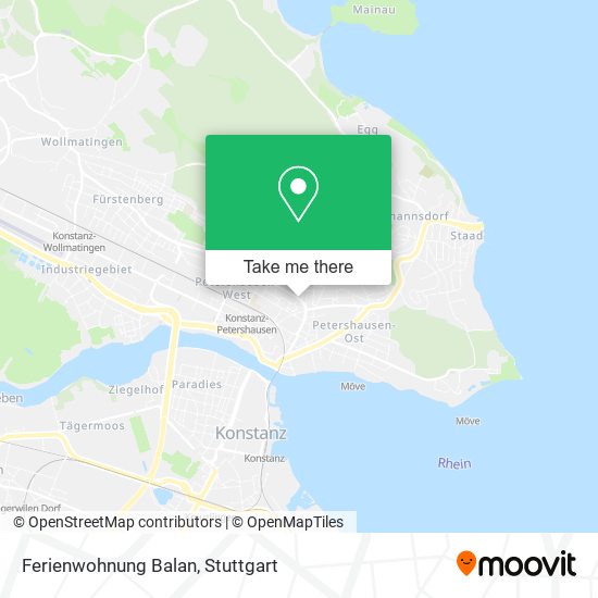 Карта Ferienwohnung Balan