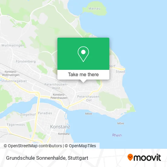 Карта Grundschule Sonnenhalde