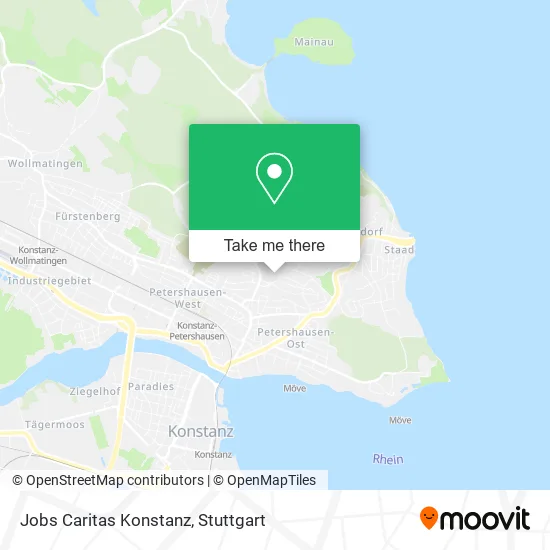 Карта Jobs Caritas Konstanz
