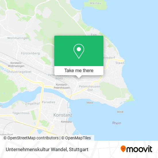Карта Unternehmenskultur Wandel