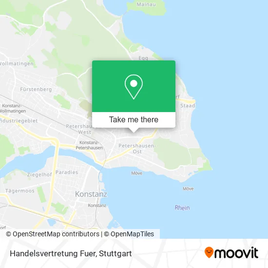 Карта Handelsvertretung Fuer