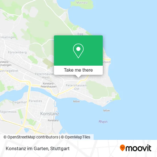 Карта Konstanz im Garten