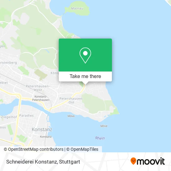 Карта Schneiderei Konstanz