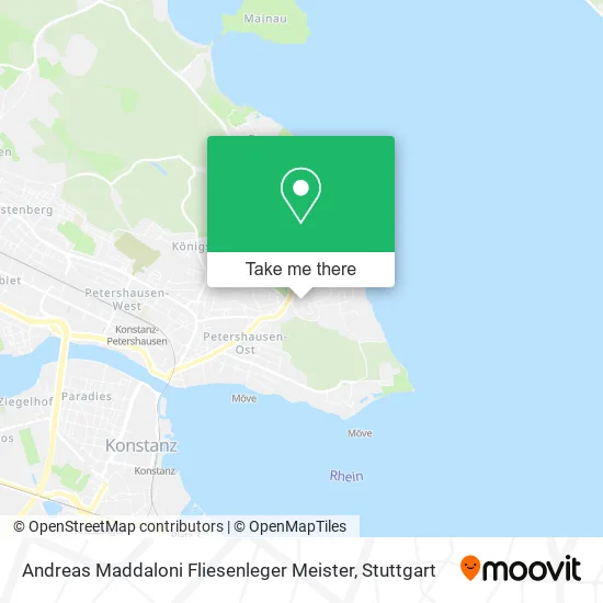 Карта Andreas Maddaloni Fliesenleger Meister