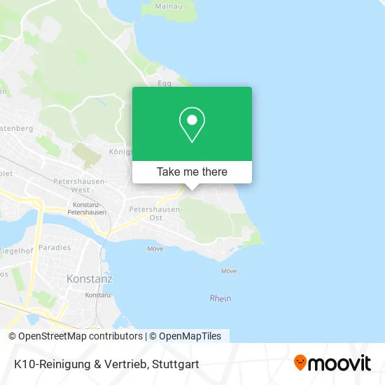 Карта K10-Reinigung & Vertrieb