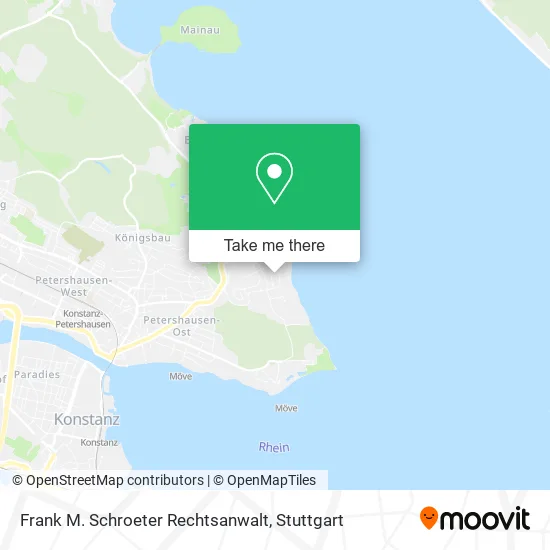 Карта Frank M. Schroeter Rechtsanwalt