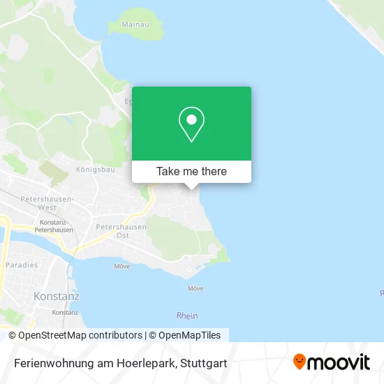 Карта Ferienwohnung am Hoerlepark