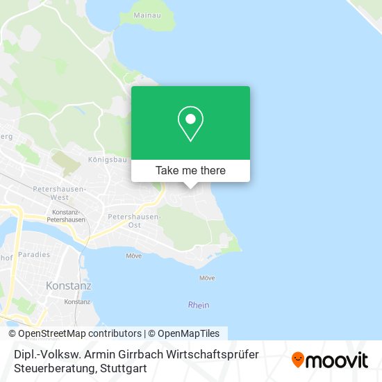 Dipl.-Volksw. Armin Girrbach Wirtschaftsprüfer Steuerberatung map