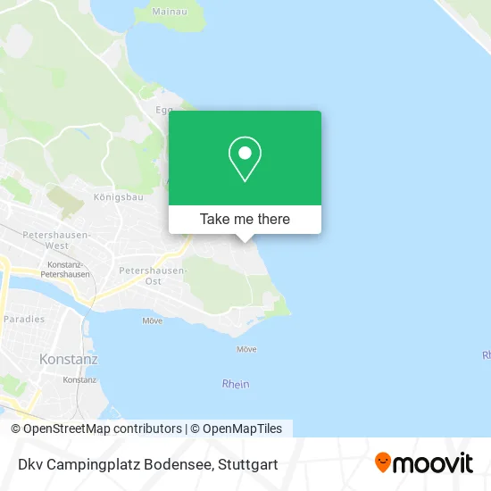 Карта Dkv Campingplatz Bodensee