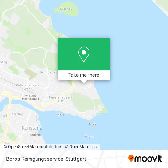 Карта Boros Reinigungsservice
