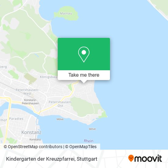 Kindergarten der Kreuzpfarrei map
