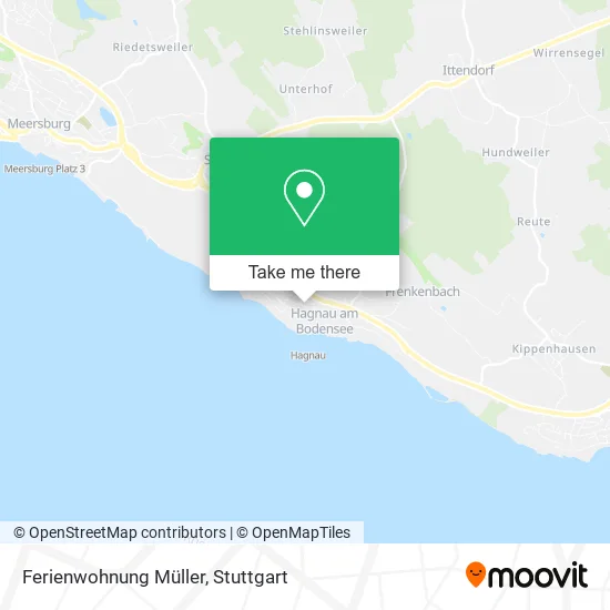 Карта Ferienwohnung Müller