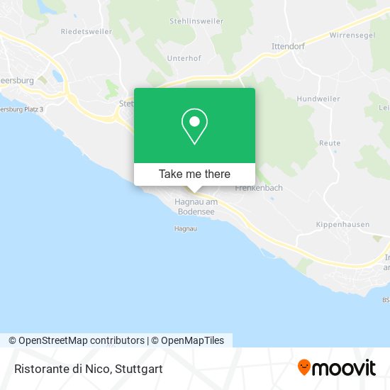Карта Ristorante di Nico