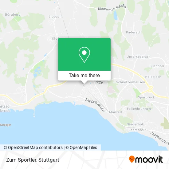 Карта Zum Sportler