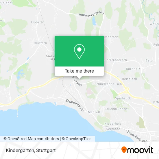 Карта Kindergarten