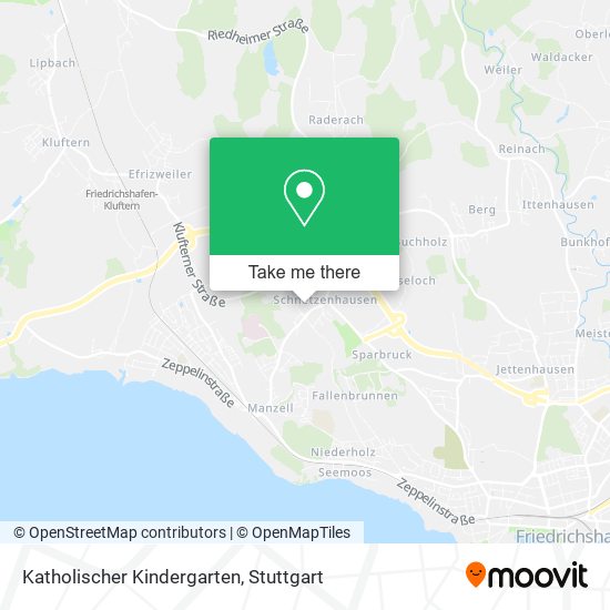 Katholischer Kindergarten map
