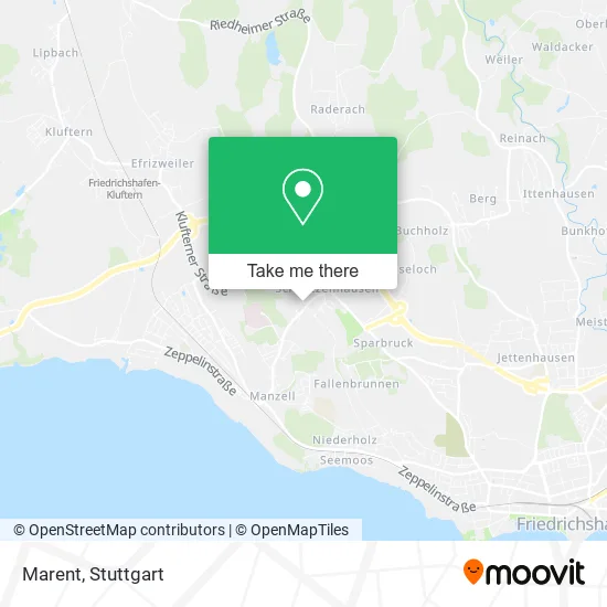 Карта Marent