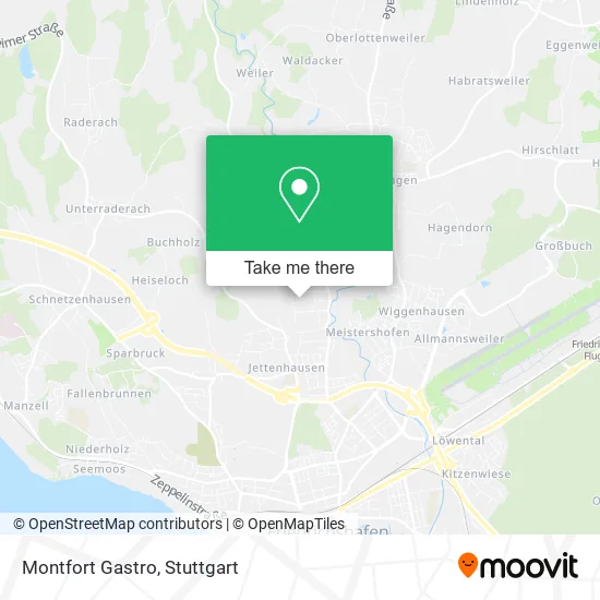 Карта Montfort Gastro