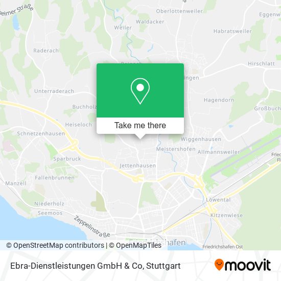 Карта Ebra-Dienstleistungen GmbH & Co