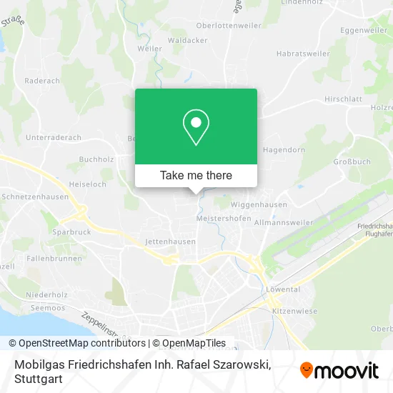 Карта Mobilgas Friedrichshafen Inh. Rafael Szarowski