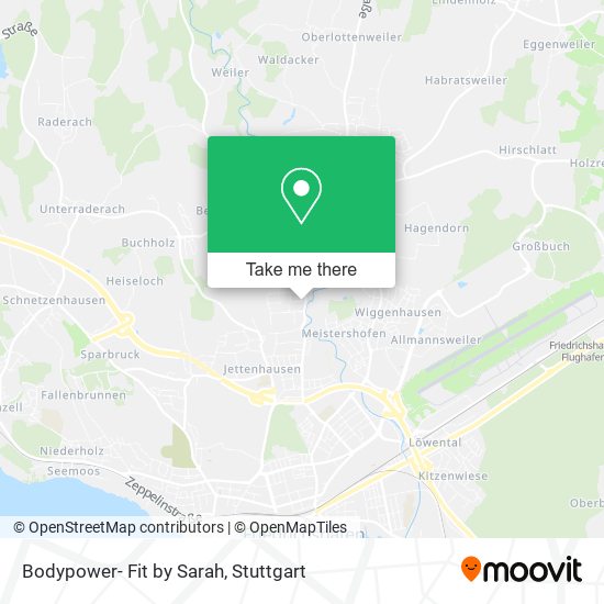 Bodypower- Fit by Sarah map