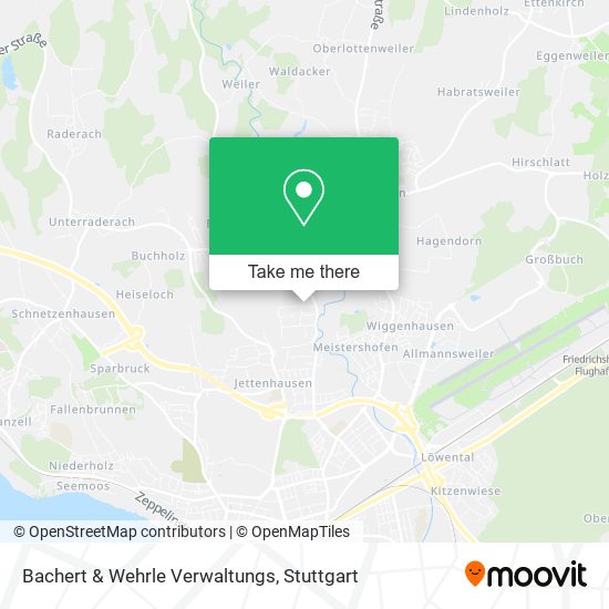 Bachert & Wehrle Verwaltungs map