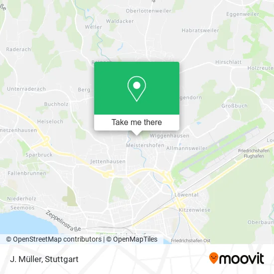 Карта J. Müller