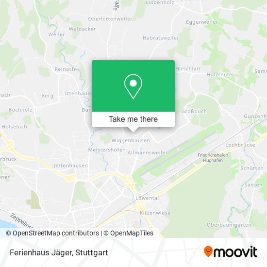 Ferienhaus Jäger map