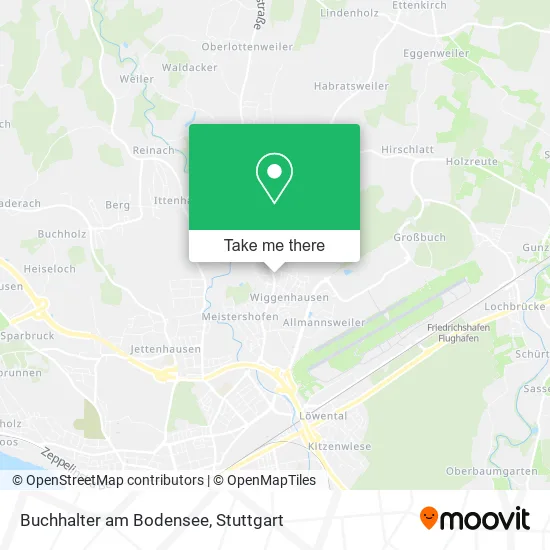 Карта Buchhalter am Bodensee
