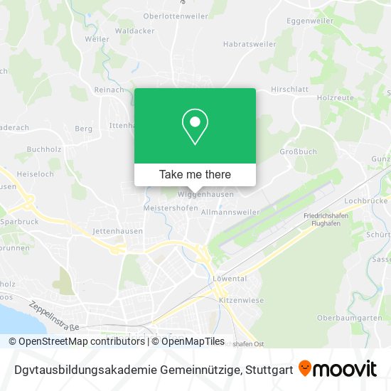 Dgvtausbildungsakademie Gemeinnützige map