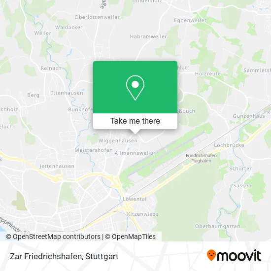 Карта Zar Friedrichshafen