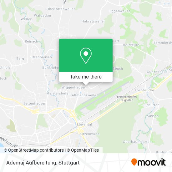 Карта Ademaj Aufbereitung