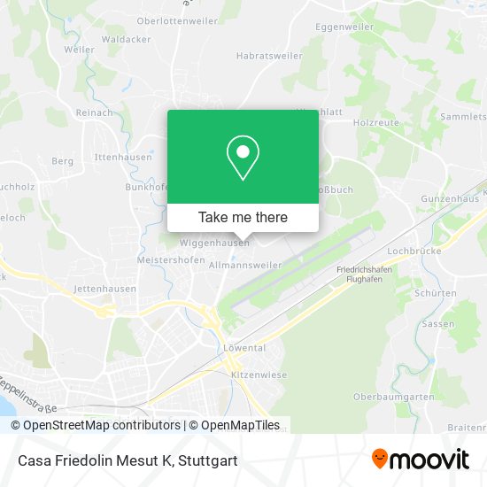 Casa Friedolin Mesut K map