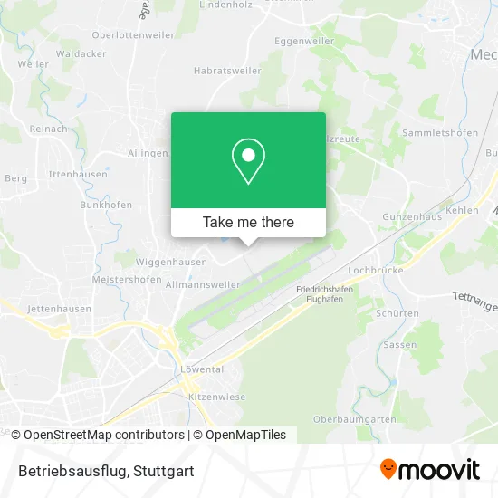 Карта Betriebsausflug