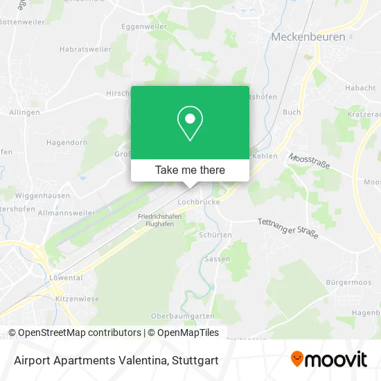 Карта Airport Apartments Valentina