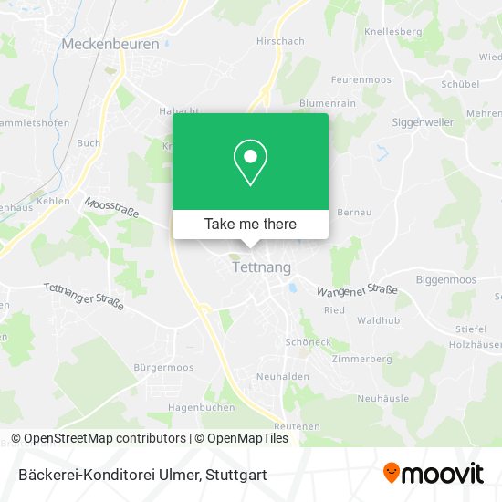 Bäckerei-Konditorei Ulmer map